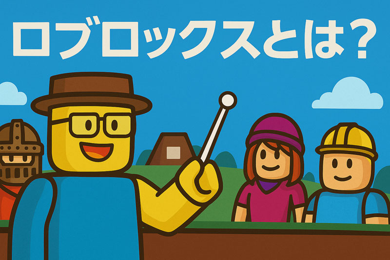 ロブロックスとは？初心者向けにわかりやすく解説
