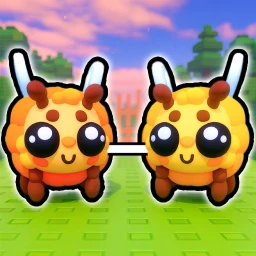 Sticky Bees🐝 [2 Player Obby]のサムネイル画像