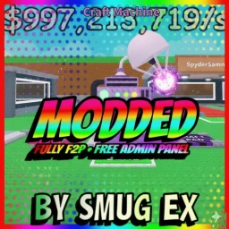 ❓🛰️[Steal A Brainrot Modded] INFINITE LUCK CRAFTのサムネイル画像