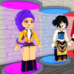 2 Player KPop Demon Hunters Tycoonのサムネイル画像