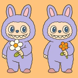 Find The Difference Labubu 🔍のサムネイル画像