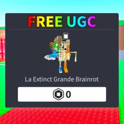 Brainrot FREE UGC Obbyのサムネイル画像